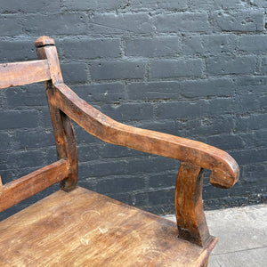 Vintage Boho Jungalow Style Garden Bench