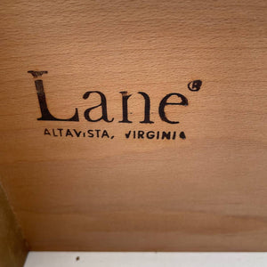 Pair of Mid-Century Modern Chest Dresser with Brass Accents by Lane, c.1950’s