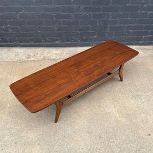 Mid-Century Modern Sculpted Walnut Coffee Table, c.1960’s