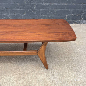 Mid-Century Modern Sculpted Walnut Coffee Table, c.1960’s