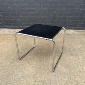 Pair of Mid-Century Modern Chrome Side Tables by Marcel Breuer, c.1960’s