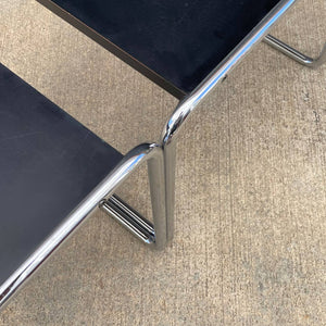 Pair of Mid-Century Modern Chrome Side Tables by Marcel Breuer, c.1960’s