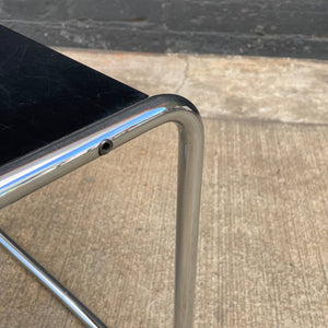 Pair of Mid-Century Modern Chrome Side Tables by Marcel Breuer, c.1960’s