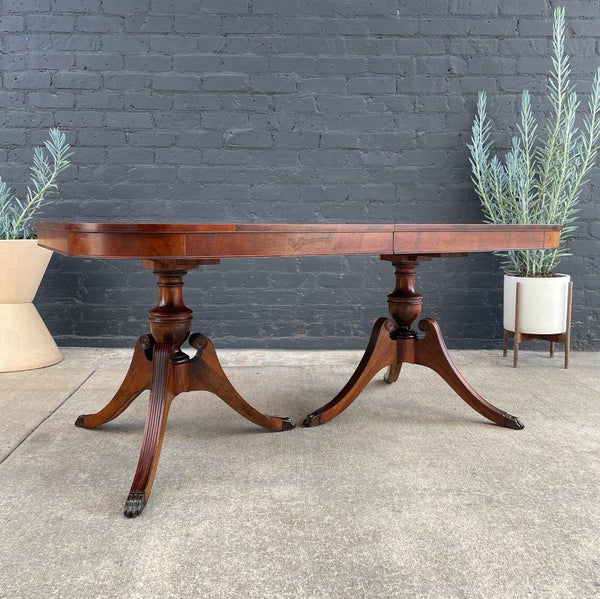 Antique Expanding Mahogany Dining Table, c.1950’s