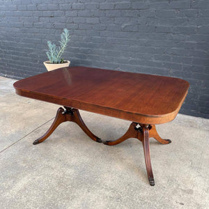 Antique Expanding Mahogany Dining Table, c.1950’s