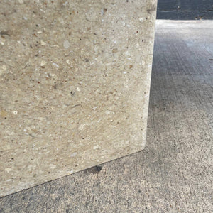 Mid-Century Modern Large Travertine Stone Dining Table, c.1970’s