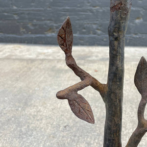 Mid-Century Modern Wrought Iron Tripod Branch Side Table, c.1960’s