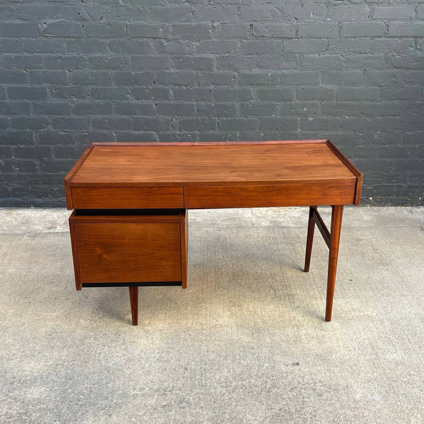 Mid-Century Modern Walnut Desk by Dillingham, c.1960’s
