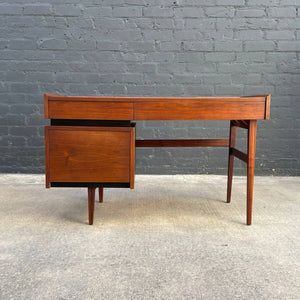 Mid-Century Modern Walnut Desk by Dillingham, c.1960’s