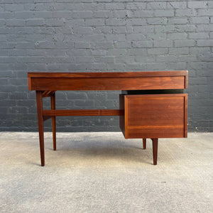 Mid-Century Modern Walnut Desk by Dillingham, c.1960’s