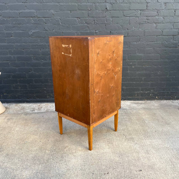 Mid-Century Modern Teak & Oak Danish Corner Cabinet, c.1960’s