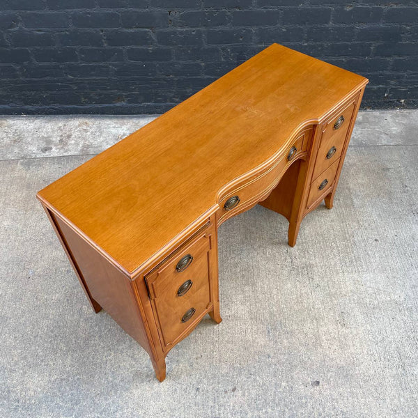 Antique Federal Style Desk with Brass Pulls, c.1950’s