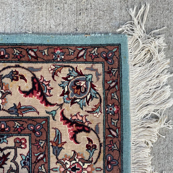 Vintage Persian Style Wool Carpet Rug, c.1980’s
