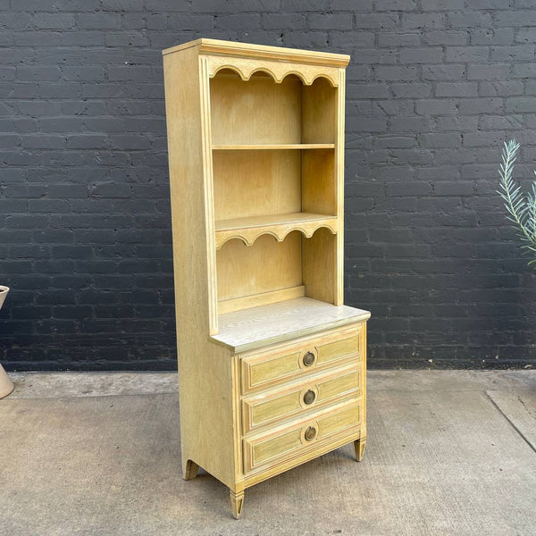 Vintage French Provincial Style Hutch Cabinet, c.1960’s
