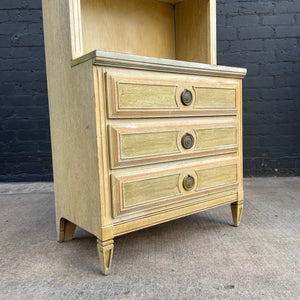 Vintage French Provincial Style Hutch Cabinet, c.1960’s