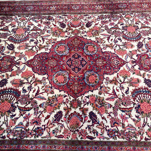 Vintage Persian Wool Carpet Rug, 1970’s