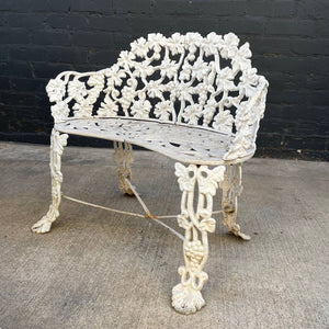 Set of 3 Vintage Aluminum Metal Patio Set