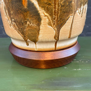 Mid-Century Modern Glazed Ceramic Table Lamp, c.1960’s