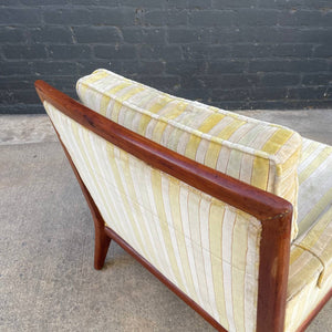 Mid-Century Modern Sculpted Walnut Lounge Chair, c.1960’s