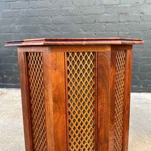 Pair of Vintage Mid-Century Modern Walnut Speakers by Aztec, c.1960’s
