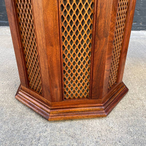 Pair of Vintage Mid-Century Modern Walnut Speakers by Aztec, c.1960’s