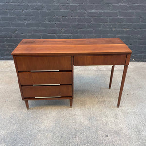 Vintage Mid-Century Modern Walnut Writing Desk, c.1960’s