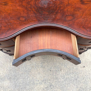 Antique Edwardian Mahogany Kidney Writing Desk, c.1950’s