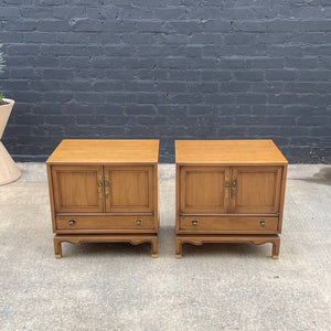 Pair of Vintage Mid-Century Modern Walnut Night Stands, c.1960’s