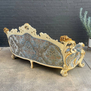Antique Italian Wood Carved Sofa by Fratelli Radice, c.1960’s