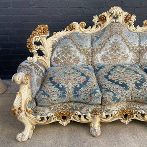 Antique Italian Wood Carved Sofa by Fratelli Radice, c.1960’s