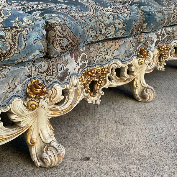 Antique Italian Wood Carved Sofa by Fratelli Radice, c.1960’s