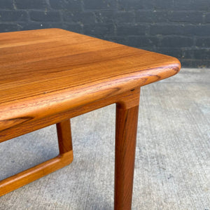 Danish Modern Solid Teak Side Table, 1960’s