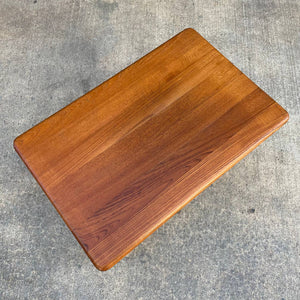 Danish Modern Solid Teak Side Table, 1960’s