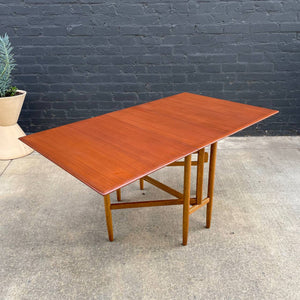 Mid-Century Modern Teak & Oak Dining Table, c.1950’s