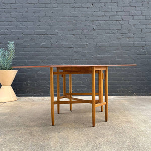 Mid-Century Modern Teak & Oak Dining Table, c.1950’s