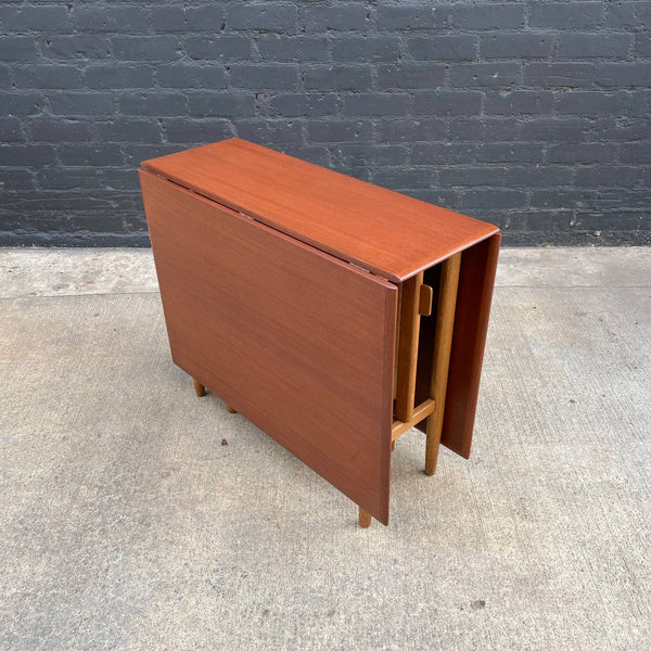 Mid-Century Modern Teak & Oak Dining Table, c.1950’s
