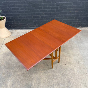 Mid-Century Modern Teak & Oak Dining Table, c.1950’s