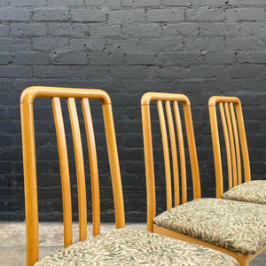 Mid-Century Modern Expanding Draw-Leaf Dining Table Set with 4 Chairs, c.1960’s