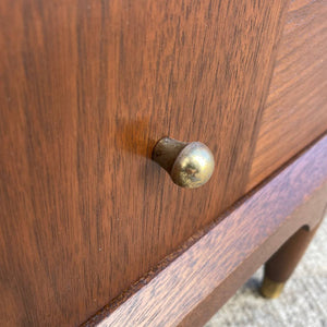 Pair of Vintage Mid-Century Modern Walnut Night Stands by Morris of CA, c.1960’s