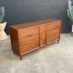 Vintage Mid-Century Modern Walnut Dresser by Morris of CA, c.1960’s