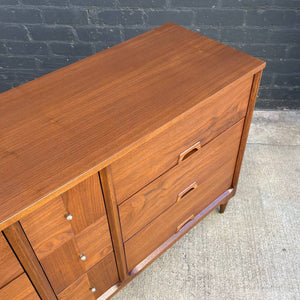 Vintage Mid-Century Modern Walnut Dresser by Morris of CA, c.1960’s