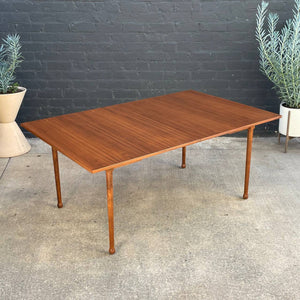 Vintage Mid-Century Modern Walnut Dining Table, c.1960’s