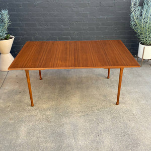 Vintage Mid-Century Modern Walnut Dining Table, c.1960’s