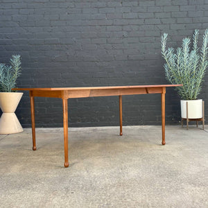 Vintage Mid-Century Modern Walnut Dining Table, c.1960’s