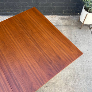 Vintage Mid-Century Modern Walnut Dining Table, c.1960’s
