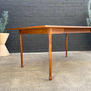 Vintage Mid-Century Modern Walnut Dining Table, c.1960’s