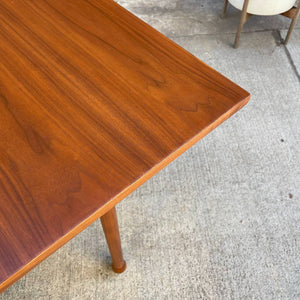 Vintage Mid-Century Modern Walnut Dining Table, c.1960’s