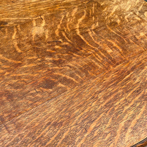 Antique English Style Two-Tier Oak Table, c.1940’s