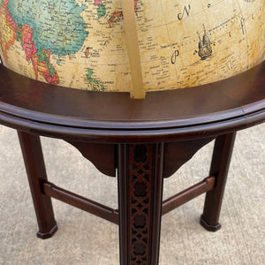Antique Free Standing Mahogany Globe, c.1960’s