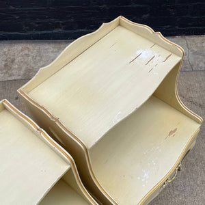Pair of Vintage French Provincial Night Stands, c.1980’s